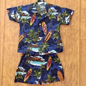 Toddler Hawaiian Set